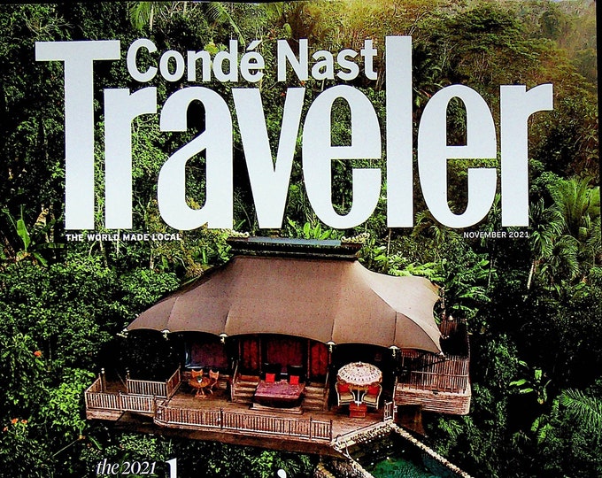 Conde Nast Traveler November 2021 Readers' Choice Awards, Paris, South Korea, Florida Keys  (Magazine: Travel)