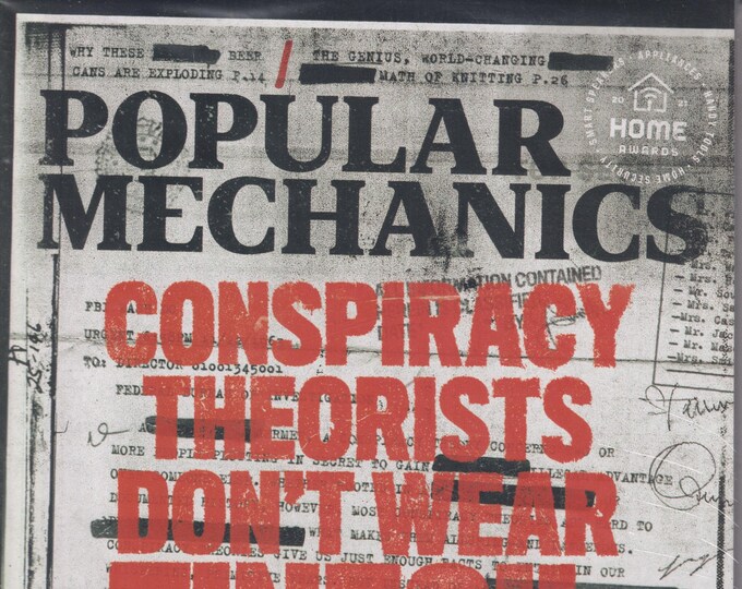 Popular Mechanics May June 2021 Conspiracy Theorists Don't Wear Tinfoil Hats   (Magazine: General Interest)