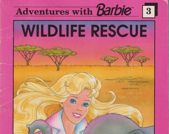 Adventures with Barbie - Wildlife Rescue by Stephanie St. Pierre (Paperback: Juvenile Fiction, Ages 6-9)