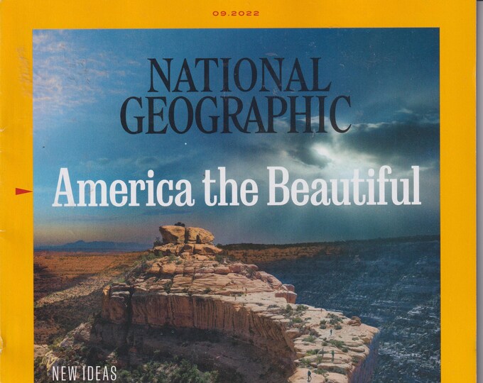 National Geographic September 2022 America The Beautiful, Keeping Community, Tiny Forest Creatures (Magazine: Geography, History, Nature)