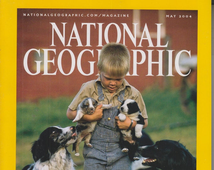 National Geographic May 2004 Change of Heartland; Cuba, Kansas;  Europe; Maya Grave; Hanoi; Ballard  (Magazine: General Interest)