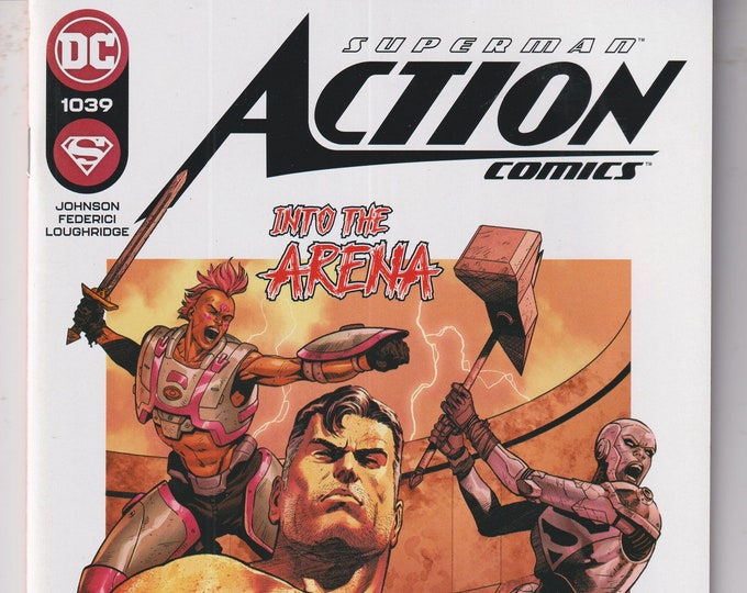 Into The Arena DC Superman Action 1039 March 2022 (Comic: Superman)