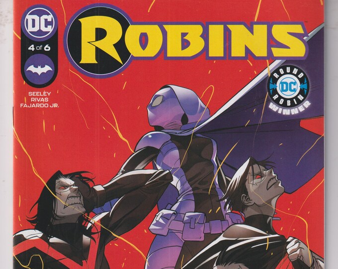 Robins #4 DC Comics April 2022 (Comic: Superheroes, Action, Adventure)