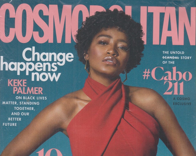 Cosmopolitan July August 2020 Keke Palmer Change Happens Now (Magazine: Women's)