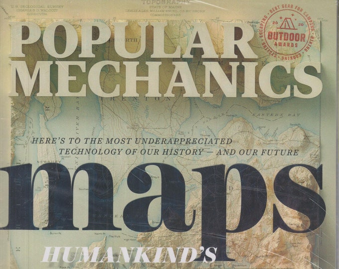 Popular Mechanics July August 2020 Maps, Off-Roading, Brain Teaser,  Best Smart Locks, Best Handheld Devices (Magazine: General Interest)