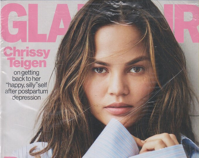 Glamour April 2017  Chrissy Teigen - Beauty Redefined.  (Magazine: Women's, Fashion)