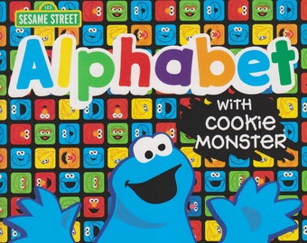 Sesame Street Alphabet with Cookie Monster Workbook (Softcover: Children's Educational) 2016