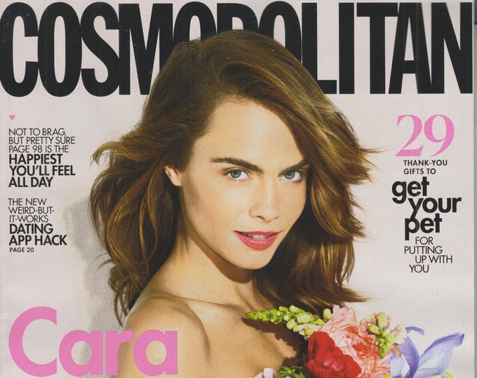 Cosmopolitan July August 2021 Cara Delevingne   (Magazine: Women's)