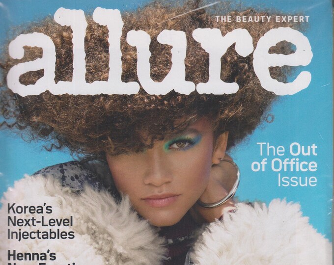 Allure December 2019/January 2020 Zendaya Takes Flight - The Out of Office Issue  (Magazine: Beauty)