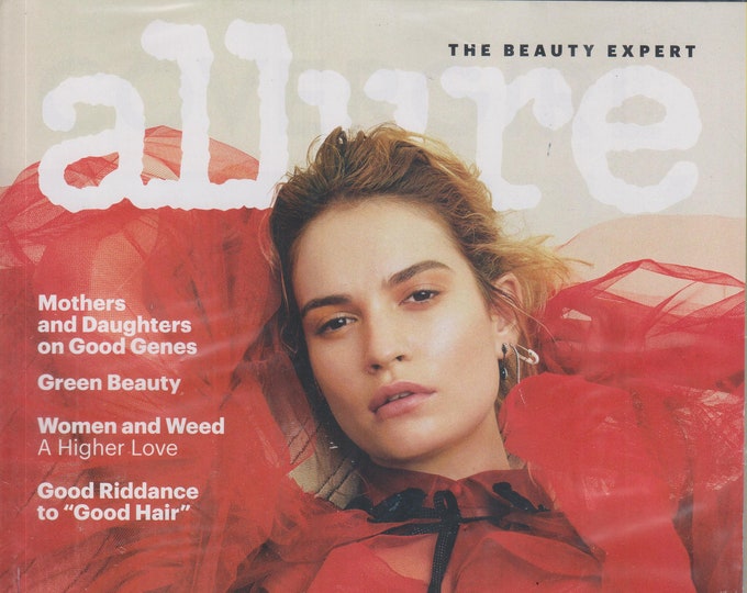 Allure The Good Issue 2018  starring Lily James