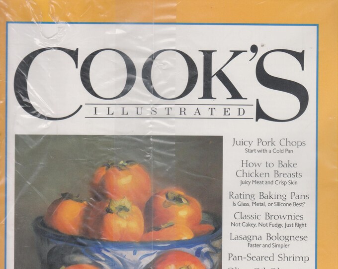 Cook's Illustrated - Juicy Pork Chops, How to Bake Chicken Breasts (Magazine, Cooking)