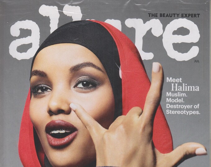 Allure July 2017 Meet Halima Muslim. Model. Destroyer of Stereotypes.