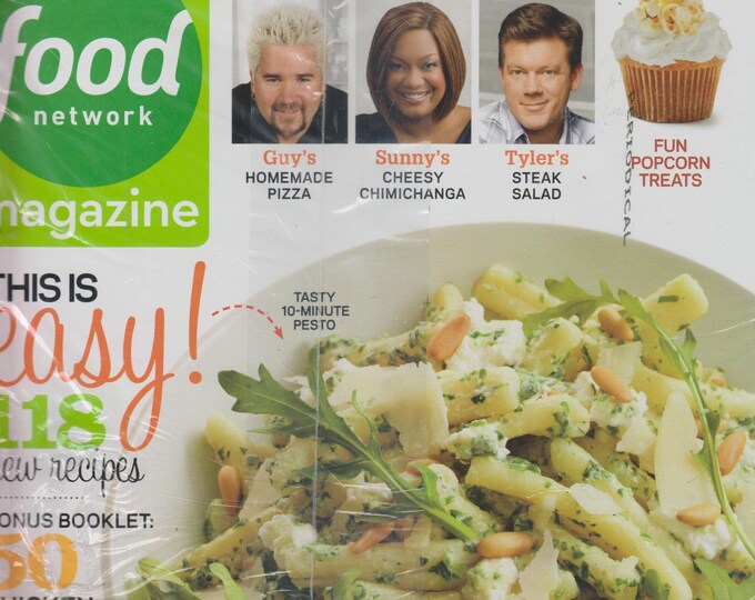 Food Network September 2013 This Is Easy 118 New Recipes, Bonus Booklet 50 Chicken Dinners (Magazine: Cooking, Recipes)