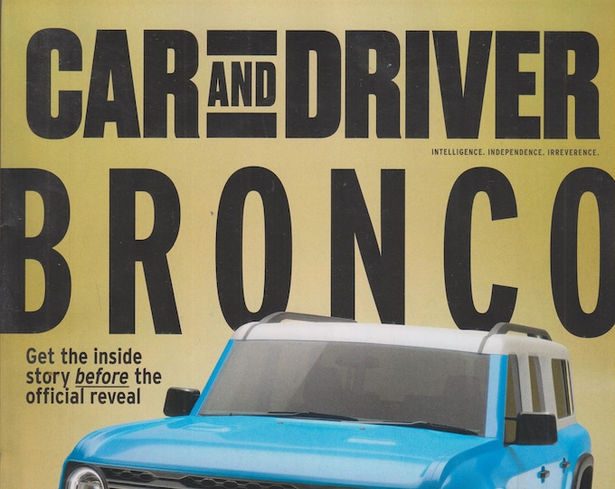 Car and Driver February 2020 Bronco - Get the inside story before the official reveal (Magazine: Automotive)