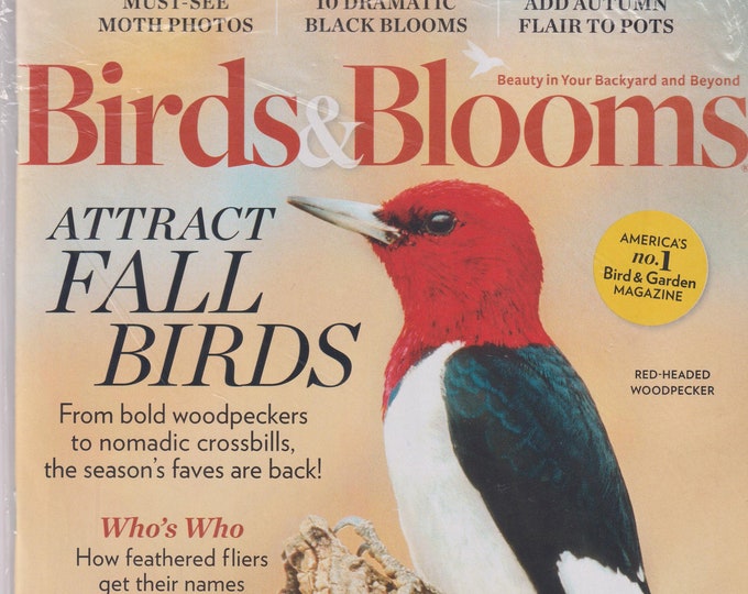 Birds & Blooms October November 2020 Attract Fall Birds  (Magazine: Birds, Gardening)