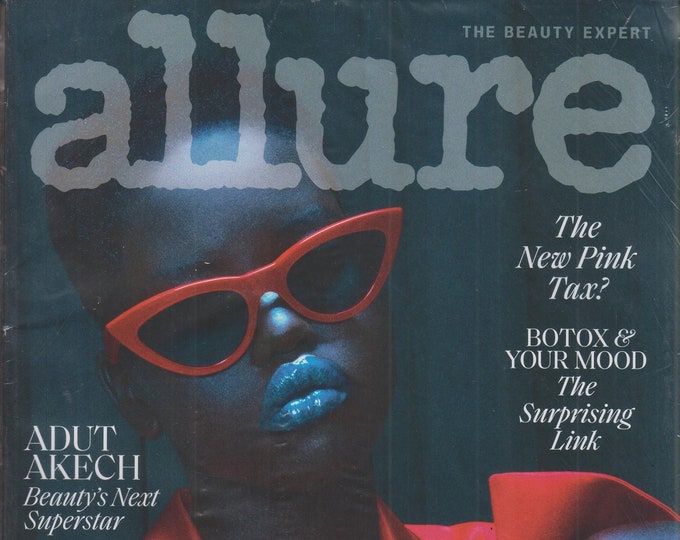 Allure May 2019 Adut Akech - Beauty's Next Superstar  (Magazine: Beauty)