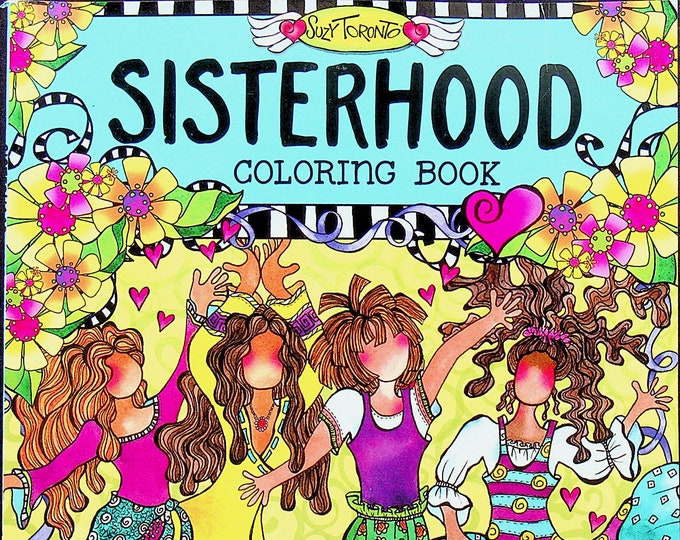 Sisterhood Coloring Book (Softcover: Adult Coloring Book, Art) 2016