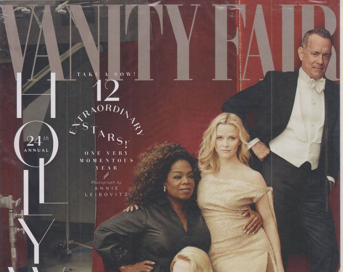 Vanity Fair Hollywood 2018  24th Annual Hollywood Issue Oprah Winfrey, Nicole Kidman, Reese Witherspoon, Tom Hanks (Magazine: Celebrity)