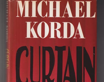 Curtain by Michael Korda  (Hardcover: Fiction) 1991