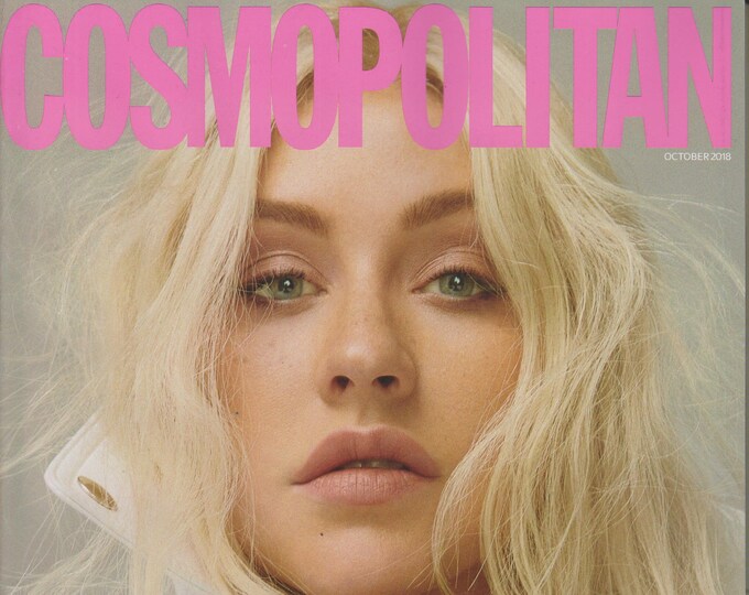 Cosmopolitan October 2018 Christina Aguilera Holds Nothing Back (Magazine: Lifestyle)