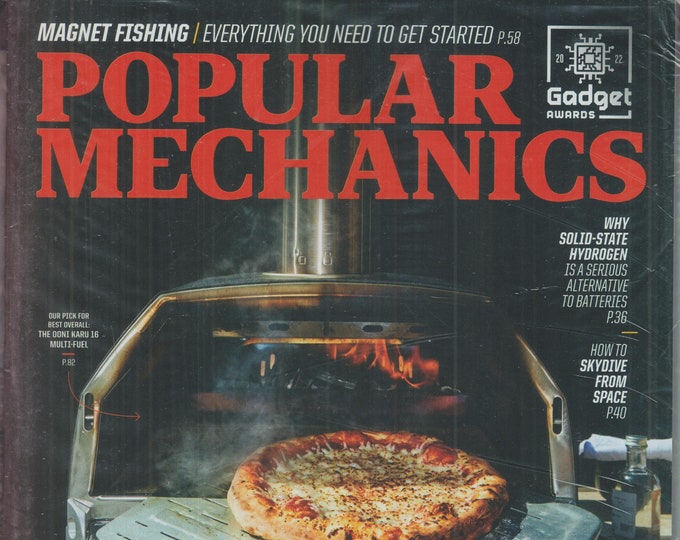Popular Mechanics May June 2022 The Best Portable Pizza Ovens, Gadget Awards  (Magazine: Technology