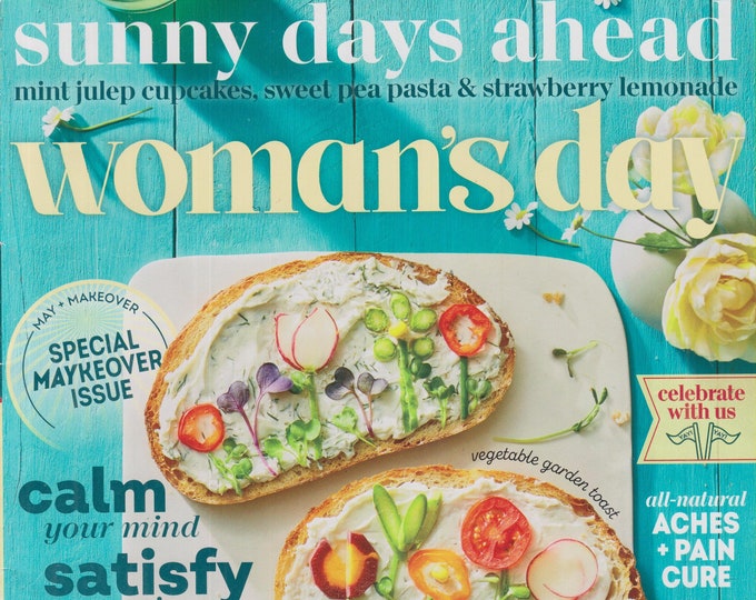 Woman's Day May 2021 Sunny Days Ahead, Special Makeover Issue, Amazing Mom Stories   (Magazine, Women's)