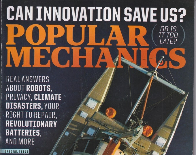 Popular Mechanics September October 2022 Can Innovation Save Us? (Magazine: Technology