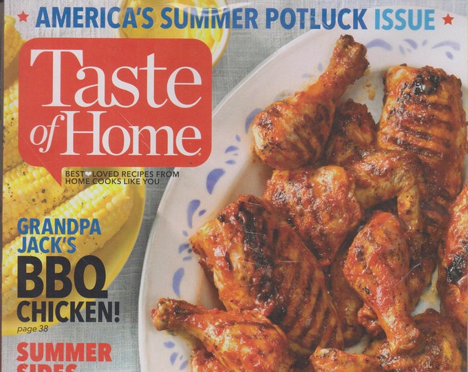 Taste of Home  Summer 2017  America's Summer Potluck Issue (Magazine: Cooking, Recipes)