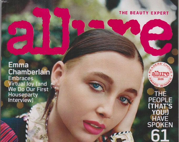 Allure June July Emma Chamberlain - Where the Heart Is  (Magazine: Beauty)