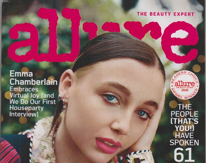 Allure June July 2020 Emma Chamberlain - Where the Heart Is  (Magazine: Beauty)