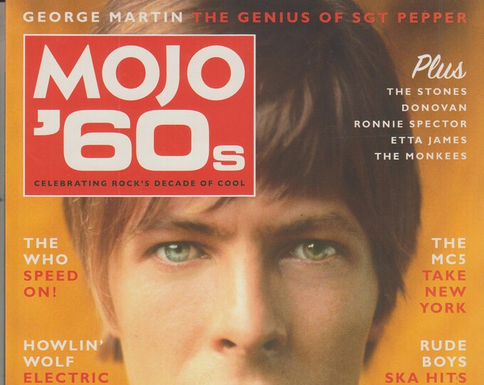 Mojo '60s 2016  David Bowie Special (Magazine: 60s Rock  Music)