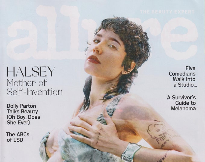 Allure August 2021 Halsey, The Health Issue (Magazine: Beauty)