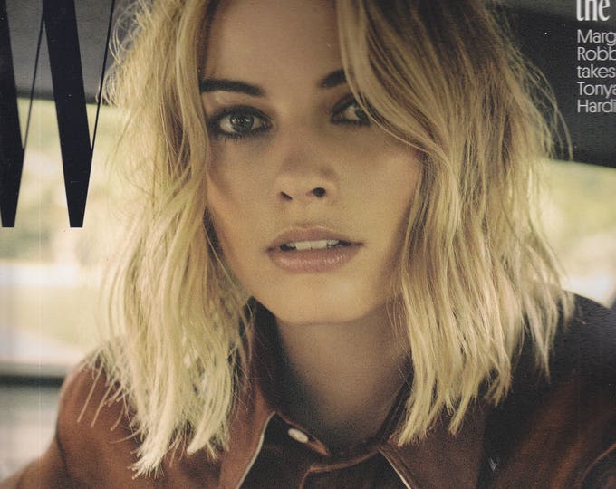 W Magazine November 2017 Bad to the Bone Margot Robbie - Bring on the Outlaws