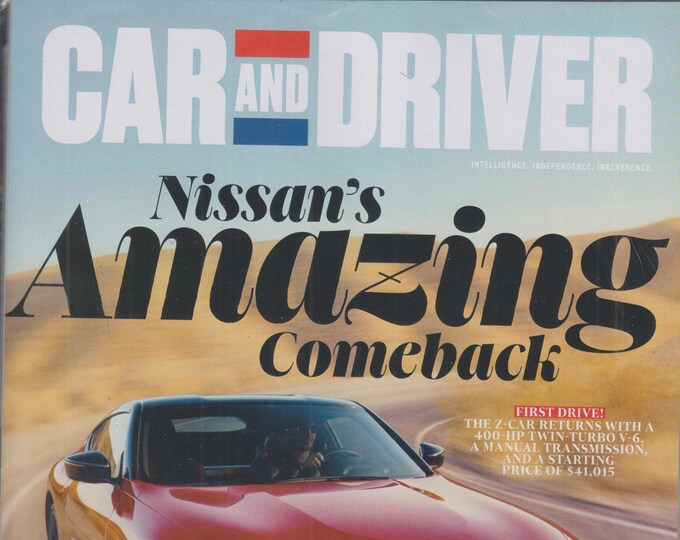 Car and Driver June 2022 Nissan's Amazing Comeback  (Magazine: Automotive, Cars)