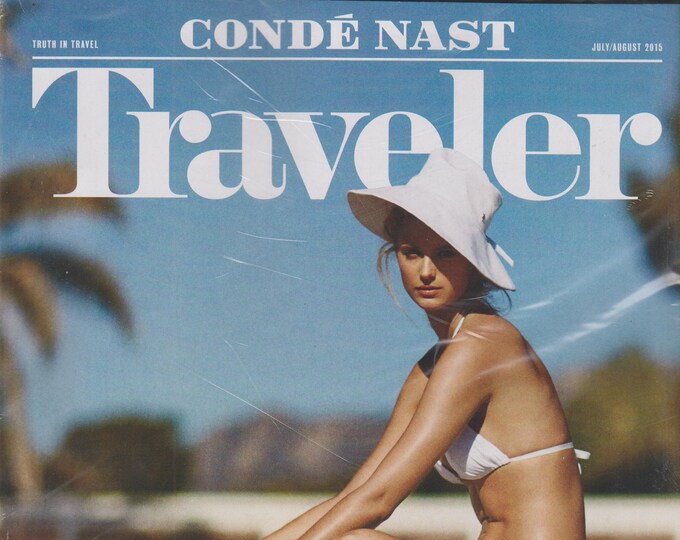 Conde Nast Traveler July/August 2015 The Summer Issue  (Magazine: Travel, Summer Travel)