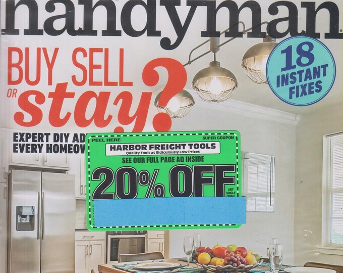 The Family Handyman June 2019 Buy Sell or Stay? (Magazine: DIY, Home Improvement)