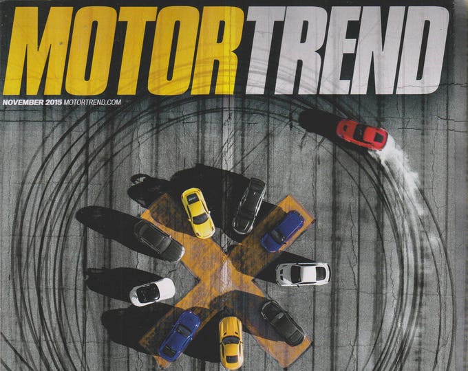 MotorTrend November 2015 Best Driver's Car 2015 (Magazine: Cars, Automotive)