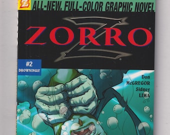 Zorro #2 Drownings!  Papercutz (Graphic Novel: Zorro, Action, Adventure) 2005