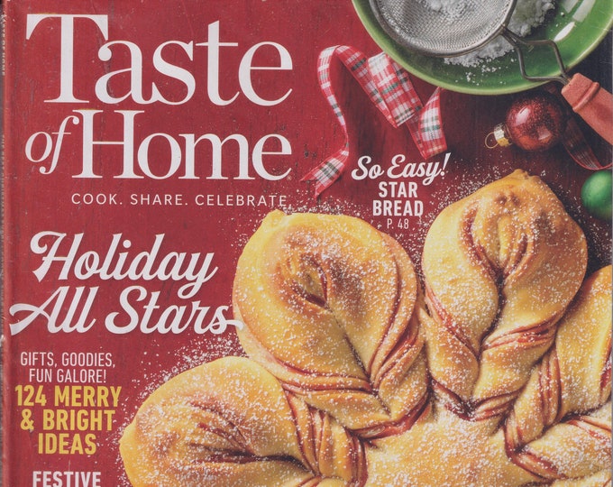 Taste of Home December 2020/January 2021 Holiday All Stars - 124 Merry and Bright Ideas (Magazine: Cooking, Recipes)