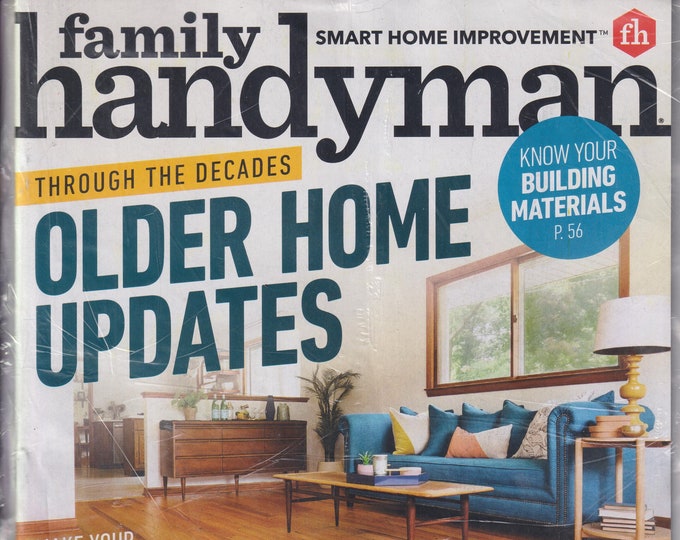 Family Handyman October November 2023 Older Homes Updates (Magazine: Home Improvement, DIY)