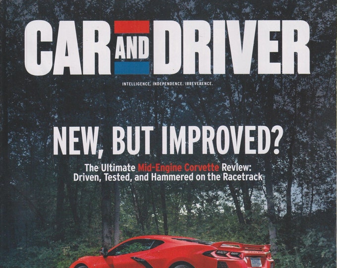 Car and Driver December 2019 Mid-Engine Corvette - New, But Improved?  (Magazine: Automotive, Cars)