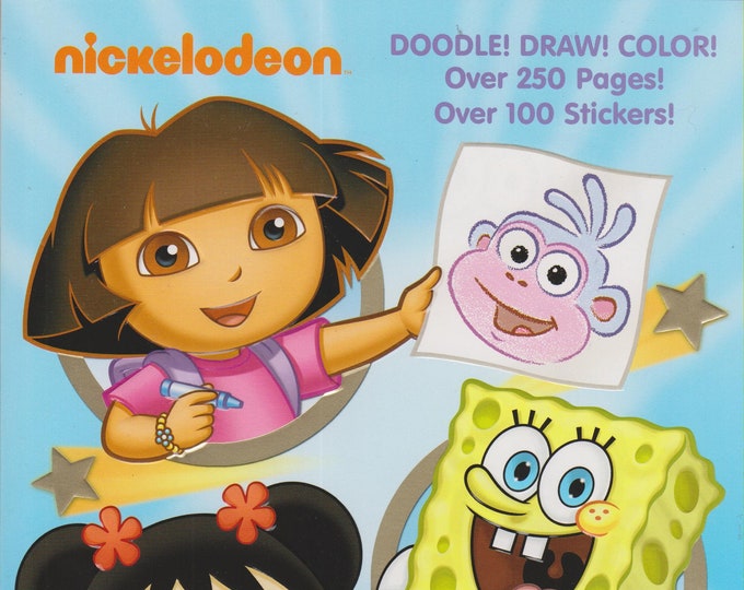 Nickelodeon Doodle Do It! (Dora the Explorer,  Kai-Lan, SpongeBob Squarepants) (Softcover: Children's, Art, Drawing, Doodling)