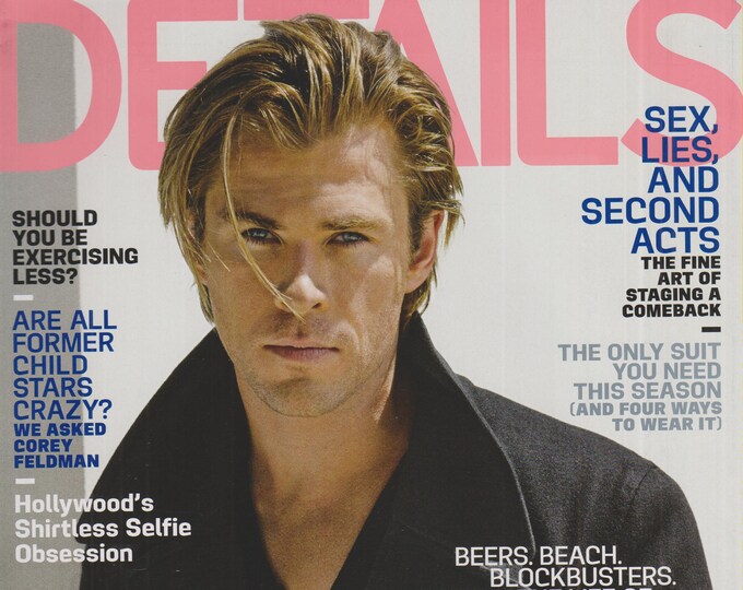 Details November 2013  A Day in The Life of Chris Hemsworth  (Magazine: Men's, General Interest)