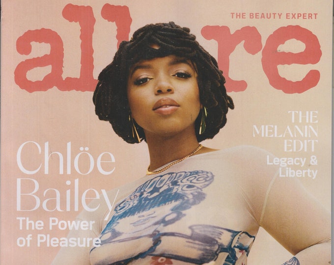 Allure June July 2022 Chloe Bailey The Power of Pleasure  (Magazine: Beauty)