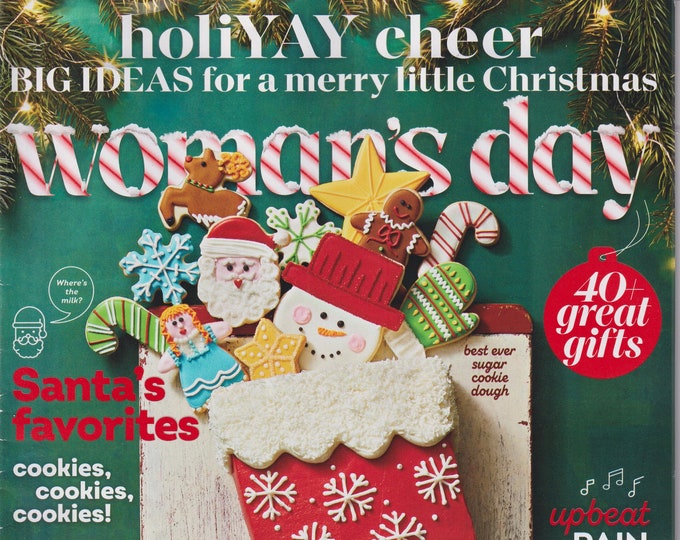 Woman's Day December 2022 Holiday Cheer Big Ideas for a Merry Little Christmas (Magazine, Women's)