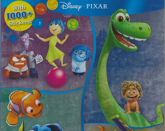Disney Pixar Let Your Dreams Soar (Coloring Book with 1000+ Stickers)