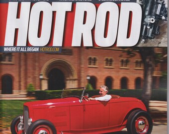 Hot Rod October 2023 Bob McGee's Roadster - Hot Rod of Month (Magazine: Cars, Automotive)