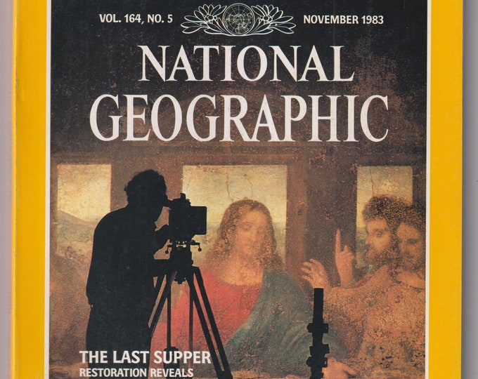 National Geographic  November 1983 The Last Supper, Kamehameha, Honduras, Decoys, Platinum (Magazine: Nature, Geography)