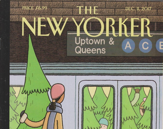 The New Yorker December 11, 2017 Cover - Holiday Track; Michael Flynn; Nicolas Maduro; Peter Doig  (Magazine: General Interest)