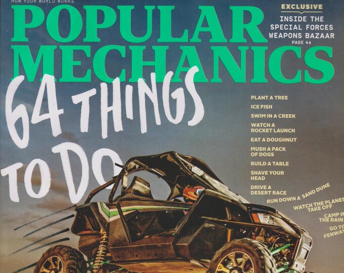 Popular Mechanics May 2018 64 Things To Do Before the World Ends (Magazine: Science, Technology)